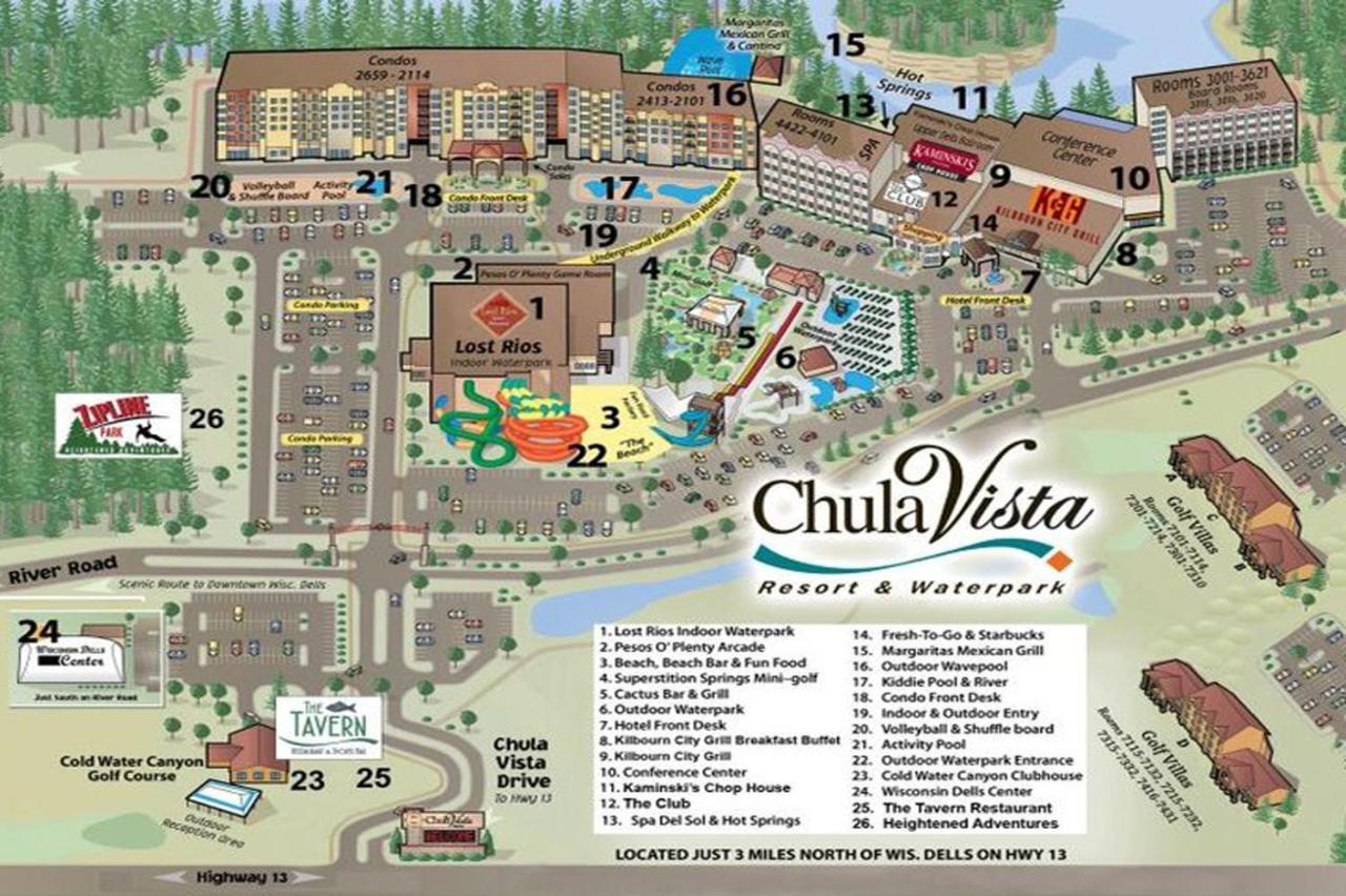 Chula Vista Condo Unit #2145 วิสคอนซินเดลส์ ภายนอก รูปภาพ